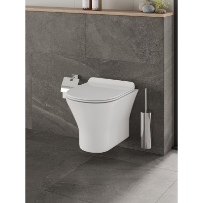 Комплект унитаза с инсталляцией Orange CI01-100W+APB144, кнопка смыва черная-3