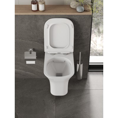 Комплект унитаза с инсталляцией Orange CI02-100W+APB100, кнопка смыва хром-8