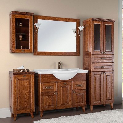 Пенал Vod-ok Дубини 60 напольный, орех-1