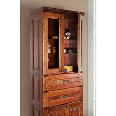 Пенал Vod-ok Дубини 60 напольный, орех-4