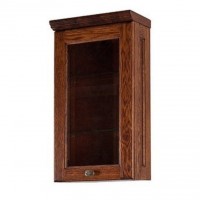 Шкаф Vod-ok Дубини 40 подвесной, левый, орех