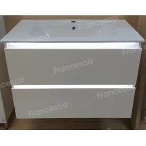 Тумба с раковиной Francesca Avanti Panda 80, DR-03B-80, подвесная, с подсветкой, бежевая Тумба с раковиной Francesca Avanti Panda 80, DR-03B-80, подвесная, с подсветкой, бежевая