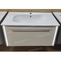 Тумба с раковиной Francesca Avanti Panda 80, DR-05-80, подвесная, бежевая, с подсветкой Тумба с раковиной Francesca Avanti Panda 80, DR-05-80, подвесная, бежевая, с подсветкой