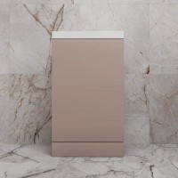 Тумба с раковиной Style Line Моно 50, напольная, санд пудровый