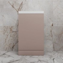 Тумба с раковиной Style Line Моно 50, напольная, санд пудровый