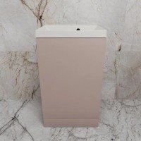 Тумба с раковиной Style Line Моно 50, напольная, санд пудровый раковина кварц жасмин