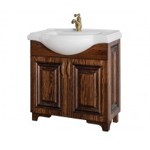 Тумба с раковиной Vod-ok Дубэлла 65 напольная, венге