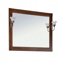 Зеркало Vod-ok Дубини 85, со светильником, венге