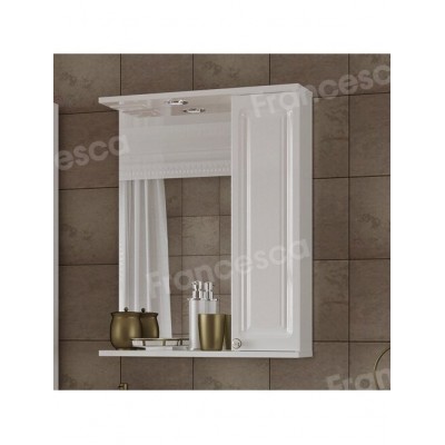 Комплект мебели для ванной комнаты Francesca Империя 55 с ящиком, правый-3