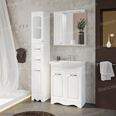 Комплект мебели для ванной комнаты Francesca Империя 70, левый-4