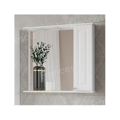 Комплект мебели для ванной комнаты Francesca Империя 85, правый-3