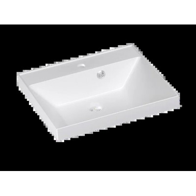 Тумба с раковиной Style Line Моно 50, напольная, санд серая галька-7