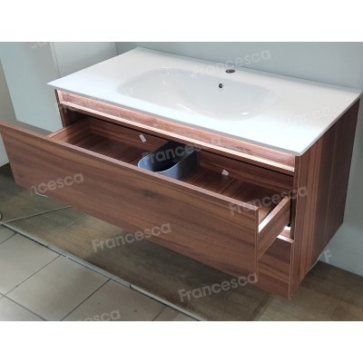 Тумба с раковиной Francesca Avanti Panda 100,DR-03-100, подвесная, дуб, с подсветкой-3