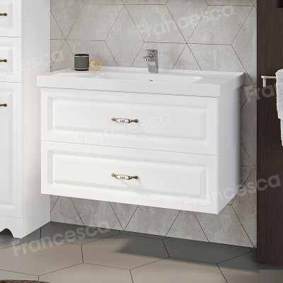 Тумба с раковиной Francesca Империя 90 подвесная