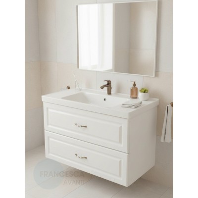 Тумба с раковиной Francesca Империя 90 подвесная-4