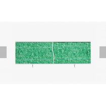 Экран под ванну раздвижной 150 28П зеленый мрамор