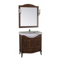 Комплект мебели для ванной ASB-Woodline Салерно 80 массив ясеня Комплект мебели для ванной ASB-Woodline Салерно 80 массив ясеня