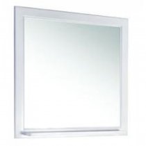 Зеркало для ванной для ванны ASB-Woodline Бергамо 85 массив ясеня