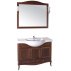 Комплект мебели для ванной ASB-Woodline Салерно 105 массив ясеня-small