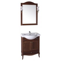 Комплект мебели для ванной ASB-Woodline Салерно 65 массив ясеня Комплект мебели для ванной ASB-Woodline Салерно 65 массив ясеня