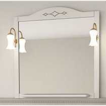 Зеркало для ванной ASB-Woodline Флоренция Квадро 90 массив ясеня Зеркало для ванной ASB-Woodline Флоренция Квадро 90 массив ясеня