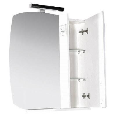 Зеркало-шкаф для ванной АСБ-мебель Грета 80-3