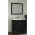 Комплект мебели для ванной ASB-Woodline Римини 60 массив ясеня--small-3