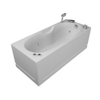 Акриловая ванна Акватика Лира Basic 160х70х56