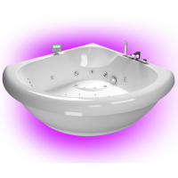Акриловая ванна Акватика Тема 3D 150x150x66