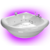 Акриловая ванна Акватика Тема 3D 150x150x66-small