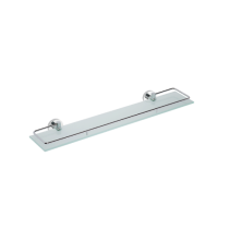 Полочка стеклянная с рельсами BEMETA OMEGA 104102212 600 мм Полочка стеклянная с рельсами BEMETA OMEGA 104102212 600 мм