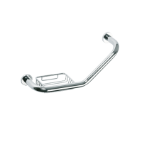 Поручень изогнутый с мыльницей BEMETA OMEGA 102307032 400 мм