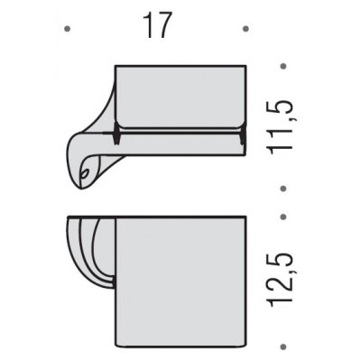 Держатель туалетной бумаги Colombo Design Link В2491.000-1