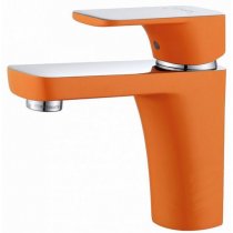 Смеситель D&K Berlin Freie DA1432113 для раковины оранжевый Смеситель D&K Berlin Freie DA1432113 для раковины оранжевый