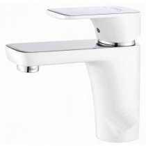 Смеситель D&K Berlin Freie DA1432116 для раковины белый Смеситель D&K Berlin Freie DA1432116 для раковины белый