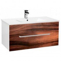 Тумба с раковиной для ванной Dreja Aston 90 орех