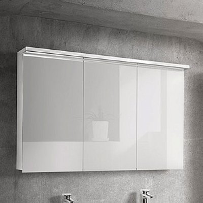 Зеркало-шкаф для ванной Dreja Aston 120 3Д белый