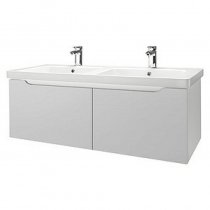 Тумба с раковиной для ванной Dreja Color 125 2 ящика