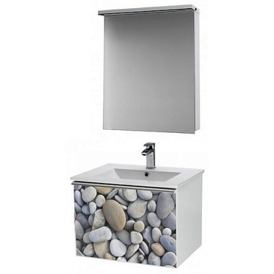 Комплект мебели для ванной Dreja Image 60 камень