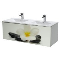 Тумба с раковиной для ванной Dreja Image 120 лилия