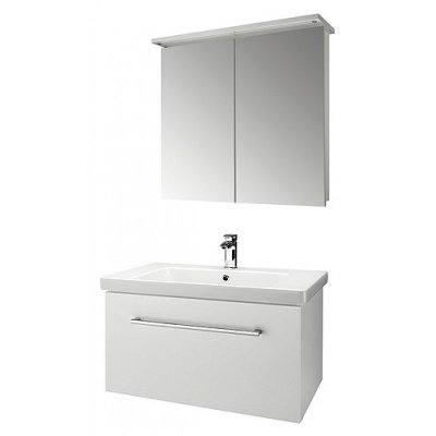 Комплект мебели для ванной Dreja Inn 90 S белый глянец