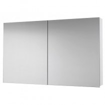 Зеркало-шкаф для ванной Dreja Premium 120 2Д белый