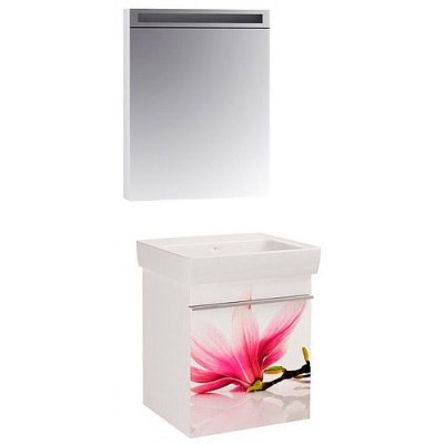 Комплект мебели для ванной Dreja Vision 55 орхидея