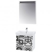 Комплект мебели для ванной Dreja Vision 60 геометрия Комплект мебели для ванной Dreja Vision 60 геометрия