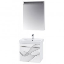 Комплект мебели для ванной Dreja Vision 60 волна Комплект мебели для ванной Dreja Vision 60 волна