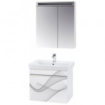 Комплект мебели для ванной Dreja Vision 70 волна Комплект мебели для ванной Dreja Vision 70 волна