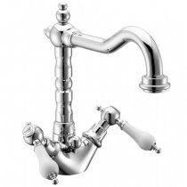 Смеситель для раковины двухрычажный Effepi ARTEX 6031 Хром