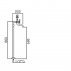 Смеситель для ванны Effepi CHIC 7 CENTO 43016 Полированный никель--small-1