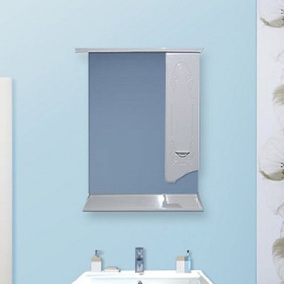 Зеркало-шкаф для ванной Ferrara Квадро 60