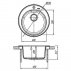 Мойка кухонная Florentina Никосия--small-8